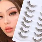 Faux Mink Brown Lashes Wispy Volume False Lashes Eye Lashes Eyelash Extension