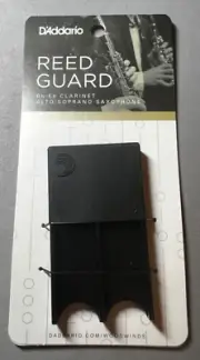 D’addario Reed Guard in Black for Eb and Bb Clarinet and/or Alto Saxophone Reeds