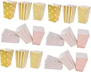 SOESFOUFU 36 Pcs Popcorn Box Party Paper Packing Boxes Assorted Snack Storage Box