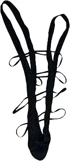 [DGKaxiyaHM] Men's Hollow Shoulder Strap Thong Mankini Elastic Spandex Body Chest Belt Halter Top Neck Body Chest Strap