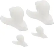 PERSELOSO Set of 4 Snail Resin Molds for Jewelry Making Resin Craft Kits Micro Landscape Ornament
