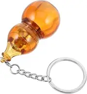 Gatuida Gourd Keychain Fidget Portable Sensory Slider for Anxiety Relief Unique Gourd Design Compact Finger Fidget for Adults Teens for Stress Management Silent and Lightweight Keychain