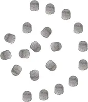 uxcell 10Pcs Replacement Fiber Mesh Tips for Stylus Pens 7mm Suitable for Capacitive Touch Screen,High Sensitivity,Soft,No Scratch Screen Pen Tip