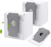 [WKZO] 3-Pack Dirt Disposal Bags for iRobot Roomba Replacement Parts, all Roomba Clean Base Models i1+,i3+, i4+, i5+, i7+, i8+, j5+, j7+, Combo j7+, j8+, j9+, Combo j9+ Vacuum Bags