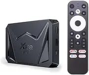 CHROX Android TV Box 14.0, X96Q PRO 4GB RAM 64GB ROM Allwinner H728 Quad-Core Support 2.4G+5G Dual WiFi BT 4.0 3D 4K/8K H.265 USB 3.0 LAN 1000M Ethernet TV Box,4gb+32gb