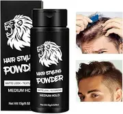 Hair Texture Powder, Matte Hair Powder, Long-Lasting Volumizing Hair Powder, Hairline Styling Powder 15g For Charming Hair