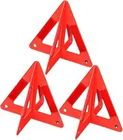 Triangle Reflectors Reflective Roadside Safety Signs Warning Set for Night Driving