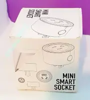 MINI SMART SOCKER, WiFi Mini Outlet Smart Switch for Amazon Alexa, Goggle, ++