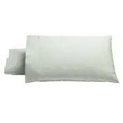 Bianca Heston Fabric Cotton Weave Silver Fitted Bedding Sheet Set