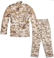 Outdoor Sports Airsoft Gear Jungle Hunting Woodland Shooting Shirt Pants Set Battle Dress Uniform Tactical BDU Set Combat Clothing Camouflage Child US Uniform - DD - XXXL