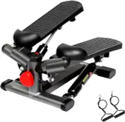 Mini Stepper for Exercise,Stair Step Workout Machine with Adjustable Resistance,