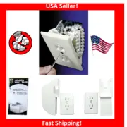 Electrical Outlet Hidden Home Security Wall Safe Socket Diversion Secret Stash