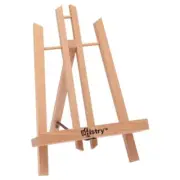 Natural Beechwood Display Easel - Elm Finish - Small 7-1/2" x 11" Table Top