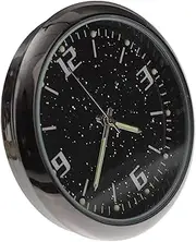 GANAZONO Luminous Auto Stick Clock Durable Mini Dashboard Clock for Cars Trucks Boats Easy Paste Design Elegant Finish for Timekeeping Convenience