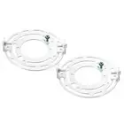 2set 105mm (4.13") Universal Light Fixture Mounting Bracket Kit Light Crossbar