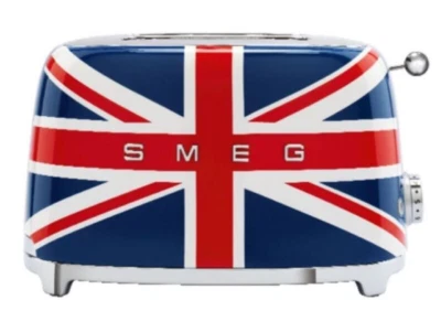 SMEG Toaster Union Jack Genuine 19.8Dx32.5Wx19.5H Retro Design 100V