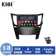 Car Stereo Carplay Android 13 For 2009-14 Subaru Legacy Outback GPS Head Unit (for: Subaru)