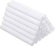 60 Pieces 2.75 X 0.31 Inch Car Diffuser Sponges Refill Sticks Humidifier Filter Replacement Wick Absorbent Sponge Sticks for Mini Car Office Bedroom Humidifier Ultrasonic Aroma Diffuser