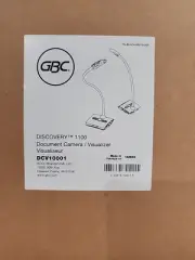 GBC Discovery 1100 Document Camera / Visualizer DCV10001