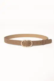 [PUP38] Abbott Belt - Camel Brown