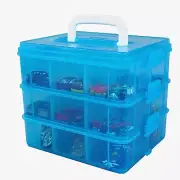 ToyTidy Stack & Carry: Portable Organizer for BeyBlade, Hot Wheels, Lego, Mini F