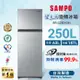 SAMPO 聲寶 250公升 MIT 一級星美滿極光鈦變頻系列雙門冰箱 SR-C25D(G6)