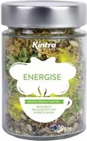 Kintra Foods Energise Leaf Tea 50g Jar