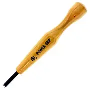 Mikisyo Power Grip Wood Carving & PMC Parting Tool 60 Degree V Gouge 3mm