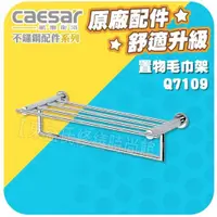 在飛比找蝦皮購物優惠-Caesar凱撒衛浴 置物毛巾架 Q7109 不銹鋼浴室配件