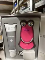 NIB NUFACE Trinity/TrintyPro Hot Pink Facial Toning Device And Primer Gel 0197