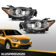 Fit For 2013-2016 Mazda CX-5 Headlights Pair Set Head Lamps Left&Right Headlamp (for: Mazda)