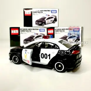 【六四分之一】現貨｜TOMICA 多美｜會場限定｜特注-台灣警車｜MITSUBISHI LANCER EVO X