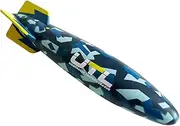 Underwater Torpedo League Official (UTL) Torpedo Glider Toy Torpedo Rocket Summer Camouflage Design 10" (Blue)