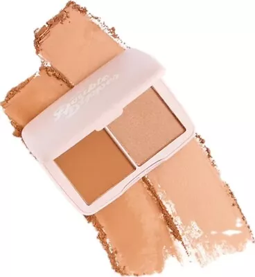 HALF CAKED Double Dipper Matte Bronzer Duo “Siesta Key” NIB - Fast Ship + Gift