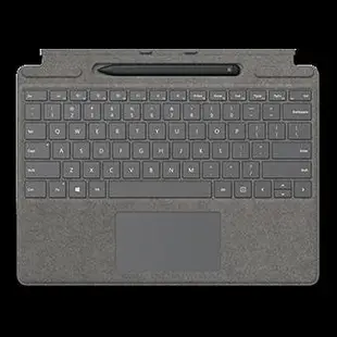 【熱賣精選】平板鍵盤新品微軟Surface Pro X/8通用原裝波比紅2代特制版含筆鍵盤蓋套裝