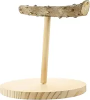CVUTOVO Bird Perch Stand for Parrots Interactive Bird Playstand for Cockatiels Parakeets Sturdy Chewing for for Indoor Decor and Playtime