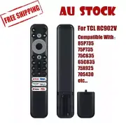 New Remote Control Replacement TCL RC902V FAR1 TV models 85P735 75P735 75C635