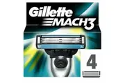 Shaving Razor by Gillette Mach 3 4 Units