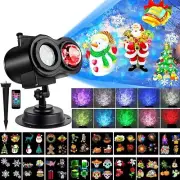 Ocean Wave 26 HD Patterns Christmas Projector LED Laser Light Outdoor Waterproof