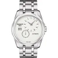 在飛比找momo購物網優惠-【TISSOT 天梭】Couturier 建構師偏心系列機械