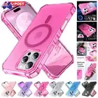 For iPhone 16 15 14 Plus 13 12 Pro Max Magsafe Shockproof Case Heavy Duty Cover