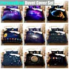Universe Astronomy Planet Comet Cosmic Exploration Doona Duvet Quilt Cover Set