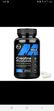 Minch creatine monohydrate 150 capsules