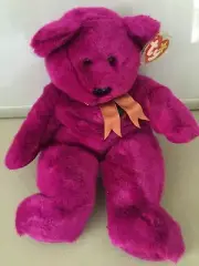 TY "Millennium" Teddy Bear Beanie Buddy 1999 Stuffed plush