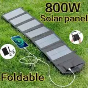 Solar Panel 800W Foldable 6-Fold Portable Solar Panels Charger Full Time Power