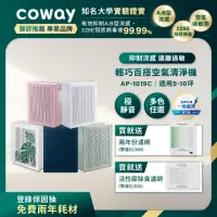 在飛比找momo購物網優惠-【Coway】四年免耗組 5-10坪 綠淨力玩美雙禦空氣清淨