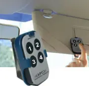 APC 4 Buttons Sun Visor Remote Control (Grey) with Supplied with Sun Visor Clip