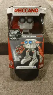 New Meccano Maker System Tech Micronoid Socket Spin Master Programmable Bot