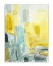 Ready2HangArt Sunshine and Rain Wrapped Canvas Wall Art