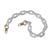 Frosted Acrylic Thick Chain Shoulder Bag Accessories Charms Purse Chain Strap